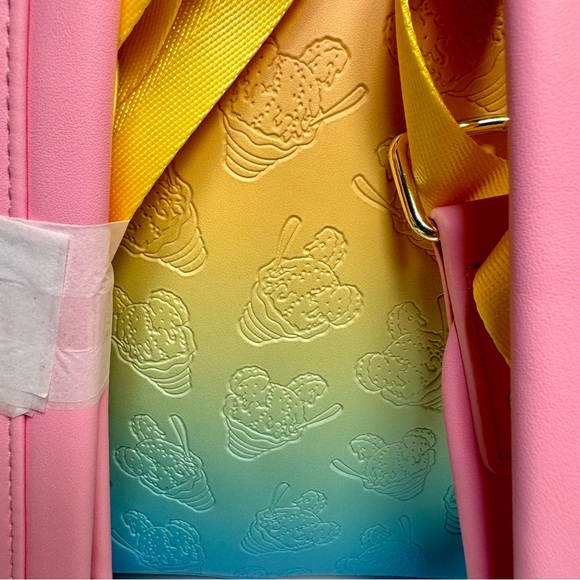 NWT. Loungefly Mickey Mouse Shaved Ice Loungefly Mini Backpack - Disney Eats. - Picture 9 of 13